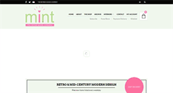 Desktop Screenshot of minttheshop.com